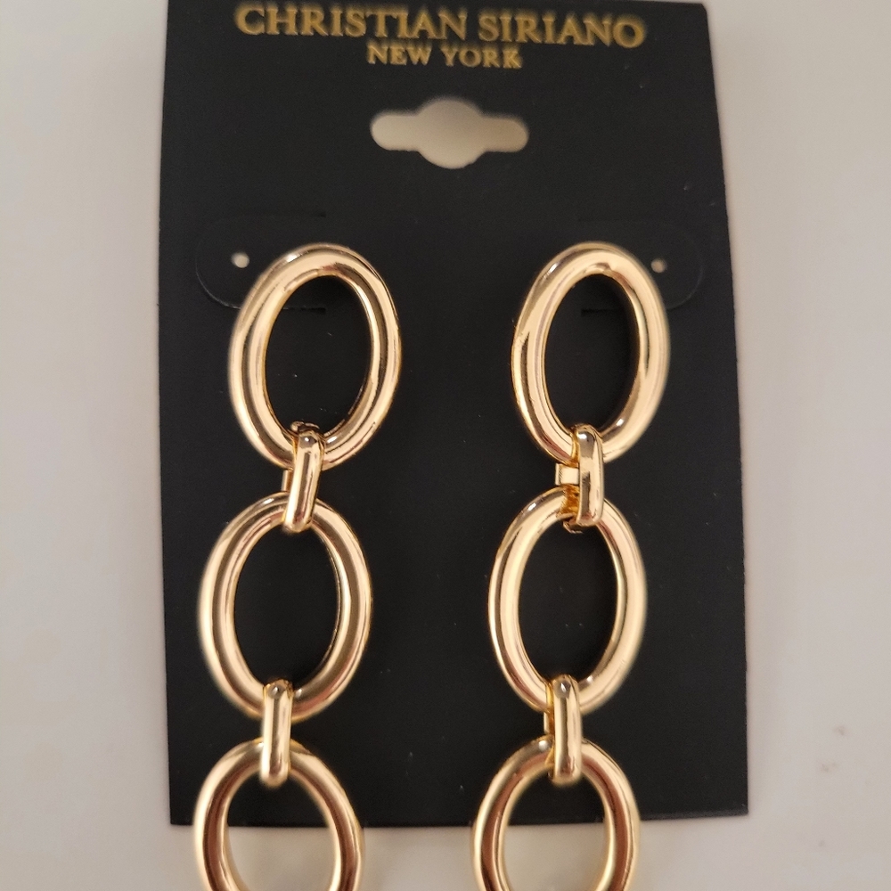 Gold Earrings-New